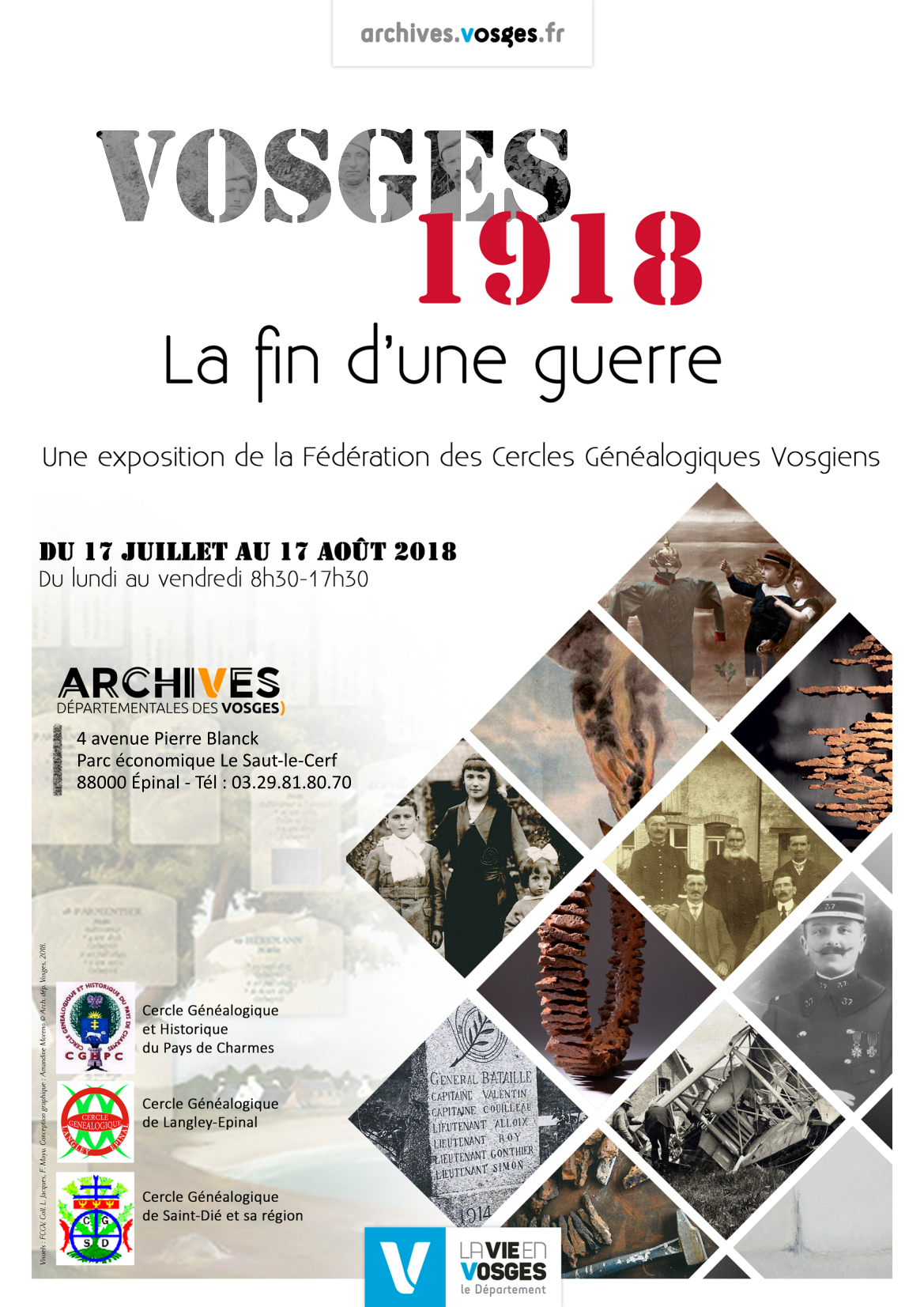 Vosges 1918, la fin d'une guerre