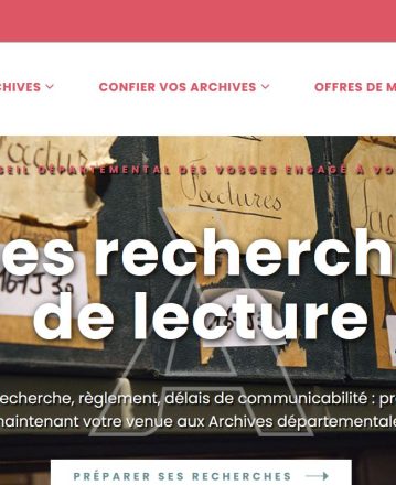 Nouveau site internet en ligne